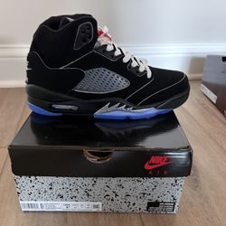 Authentic Black Metallic Air Jordan 5 