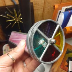 Antique Kaleidoscope Stained Glass