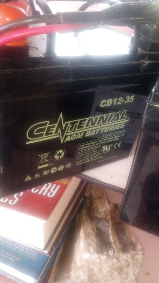 Two Brand New Batteries For Electric Chair /And Charger