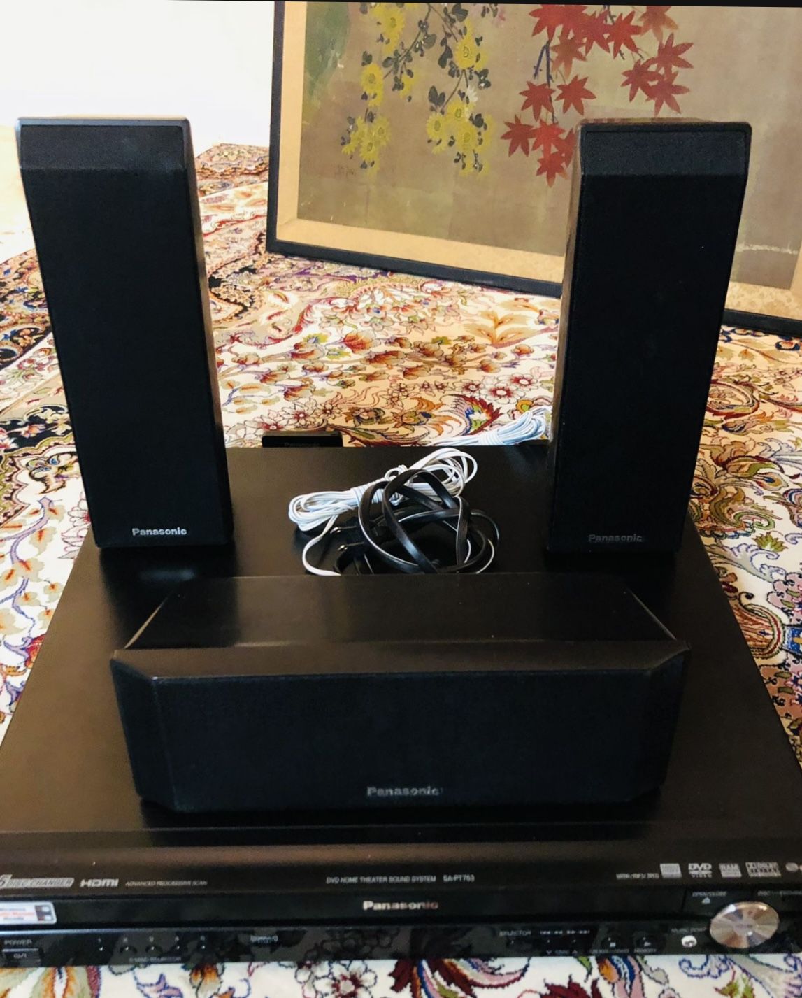 Panasonic SA-PT753 Home theater DVD Player Recover