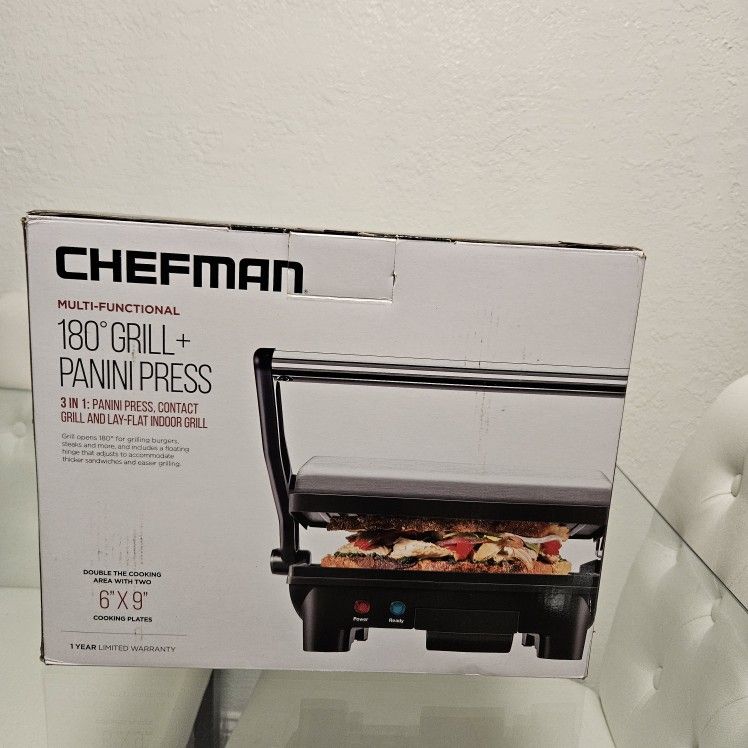 Chefman Panini Press Grill