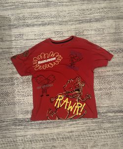 Nickelodeon T-Shirt (Hey Arnold), (Invader Zim), (Rocko's Modern Life), And (Rugrats) 