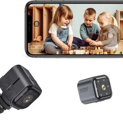 Secret Camera Hidden Home Spy Camera WiFi Wireless Nanny Cam with Phone App Room Camera, 100 Days Standby Battery Life, Night Vision, Motion Detection