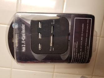 Multi USB Computer Card Reader (Black)