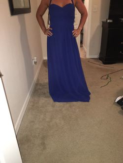 Beautiful blue dress