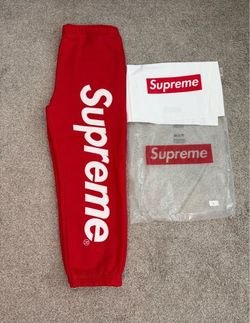 Red supreme outfit medium