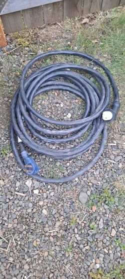 50amp 45-ft RV Shore Power Cord / Heavy-Duty RV Power Cable — Used