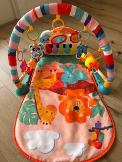 Baby Activity Play Mat with Piano Gym