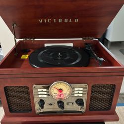 Victrola 7-in-1 Bluetooth Turntable And CD