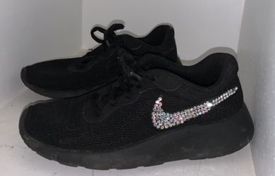 1.5Y girls black nike shoes