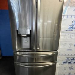 FRENCH STYLE STAINLESS STEEL REFRIGERATOR