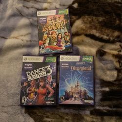Xbox 360 Kinect Games Bundle