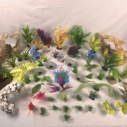 Fish Tank Decorations Bundle
