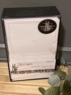 Wedding invitations NIB