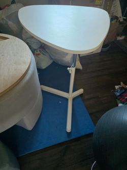 Adjustable laptop table/side table