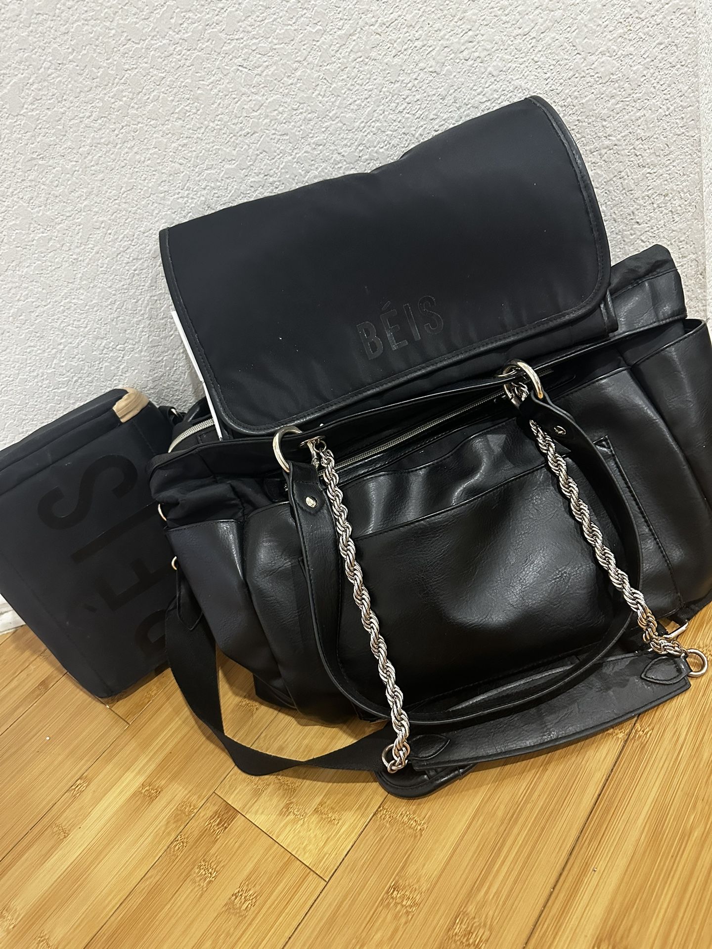Beis Diaper Bag/Changing Pad/Bottle Cooler