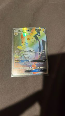Pokémon TCG Raichu-GX Rainbow Rare Secret 75/73 – Shining Legends