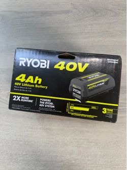 RYOBI 40V Lithium-Ion 4.0 Ah Battery