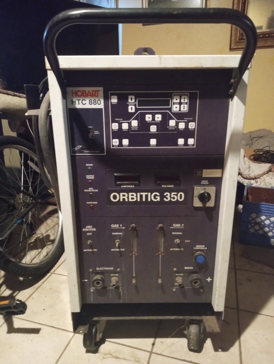 HOBART HTC 880 ORBITIG 350 WELDER