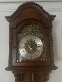 Rare Vintage "Colonia" Sallander Wall Clock - West German Hermle Movement | Excellent Condition