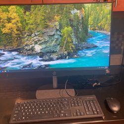 COMPUTER - HP All-in-One Desktop, 27” Touchscreen. 