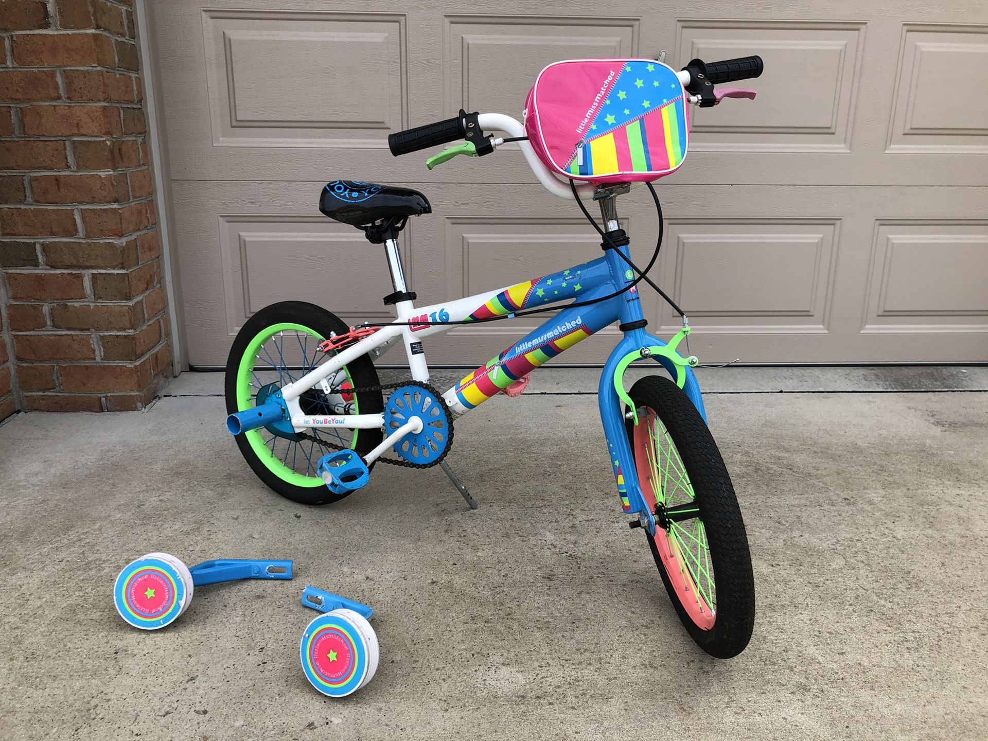 Girls 16 inch Little Misfit Bicycle