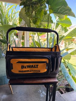 DEWALT Open-Top Tool Tote Bag
