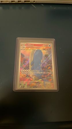 Pokemon Card Wailord illustration rare