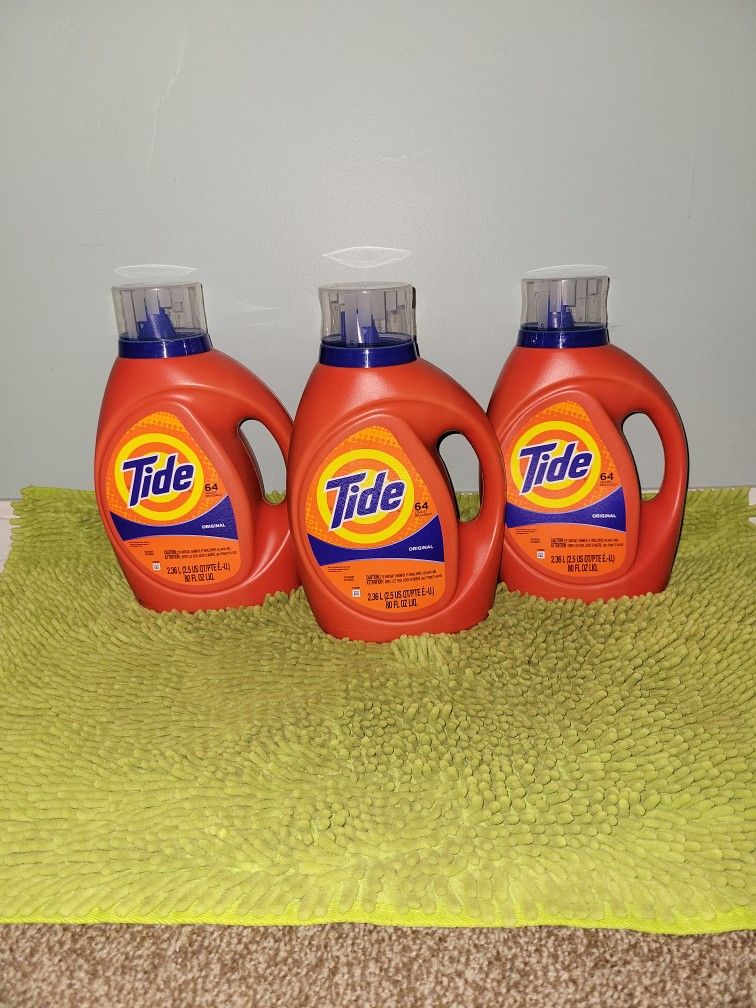 3 Tide Original 80oz