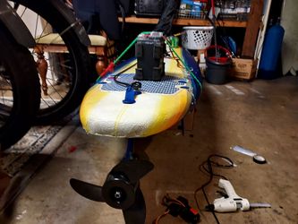 Electric surfboard DIY boost fin