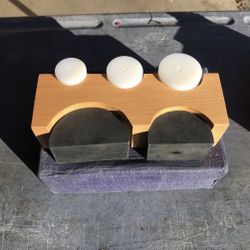 6 Pieces Nylon Dapping Forming Wooden Block Set | Jewelry Punches Puncher Bend Shape