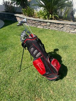 Gd. Cond. Starter 14 Complete Golf Club Set W/ Bag