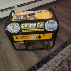 champion 1(contact info removed) watt generator