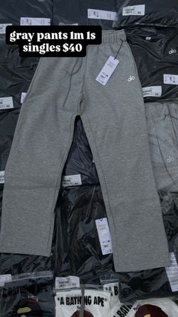 Alo Gray Sweatpants with Tags