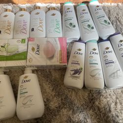 Dove Body Wash & Soap Bundle