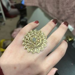 Big Flowers Ring 