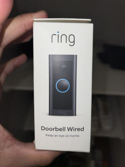Wired Ring Camera 