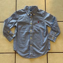 4T Ralph Lauren cotton button shirt