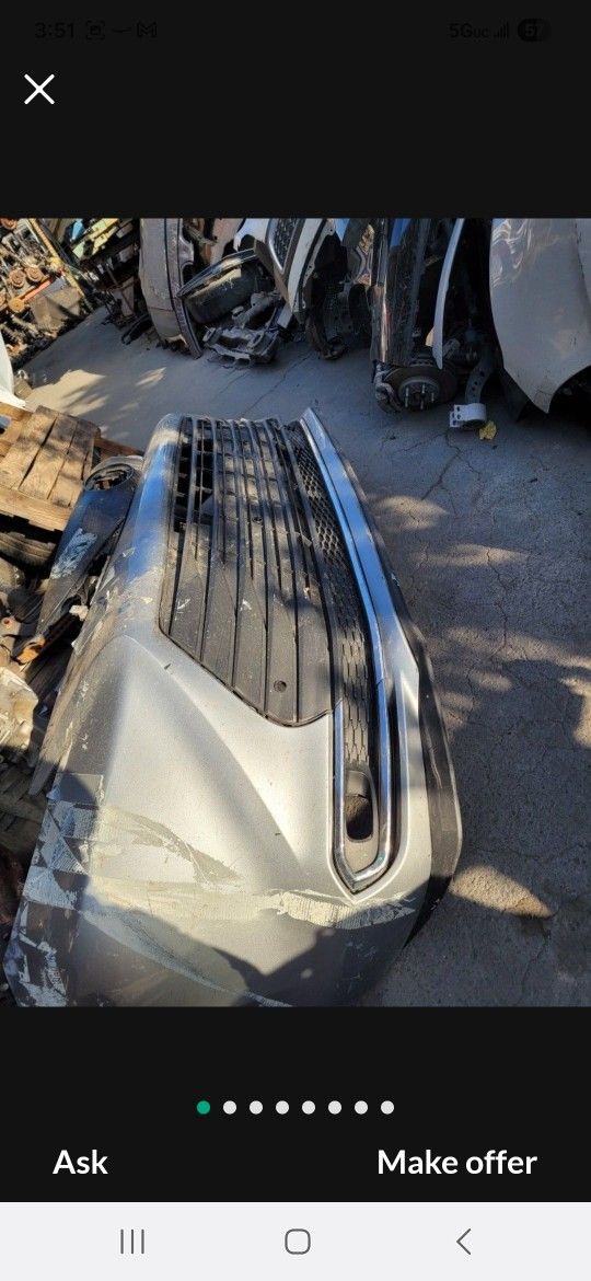 2022/2023/2024 Toyota Sienna Front Bumper Cover 