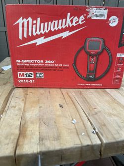 M12 12V Lithium-Ion Cordless M-SPECTOR 360-Degree 4 ft. Inspection Camera Kit