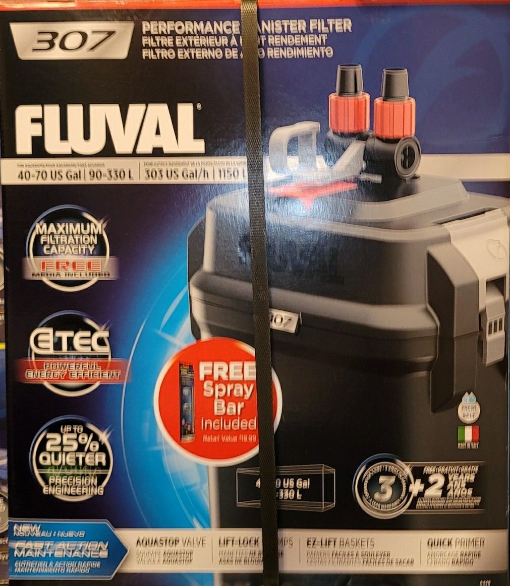 Fluval 307 canister filter aquarium/filter