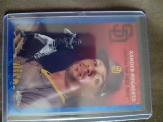 Xander Bogaertz Padres Topps chrome /199