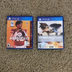 Madden 20 and Overwatch Legendary Edition 