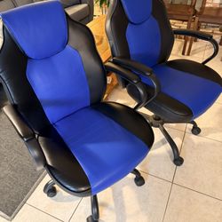 Two desk chairs 