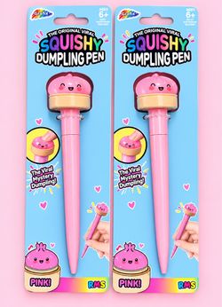 Squishy Dumpling Pen Pink