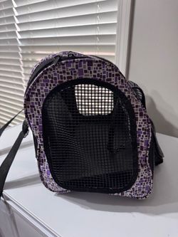 Soft-Sided Pet Carrier Bag with Mesh Window