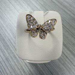 Diamond Butterfly Ring .50ct Dia.