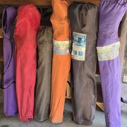 Folding Arm Chairs (6)