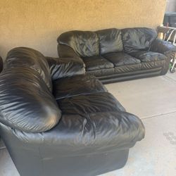 Leather Couches 
