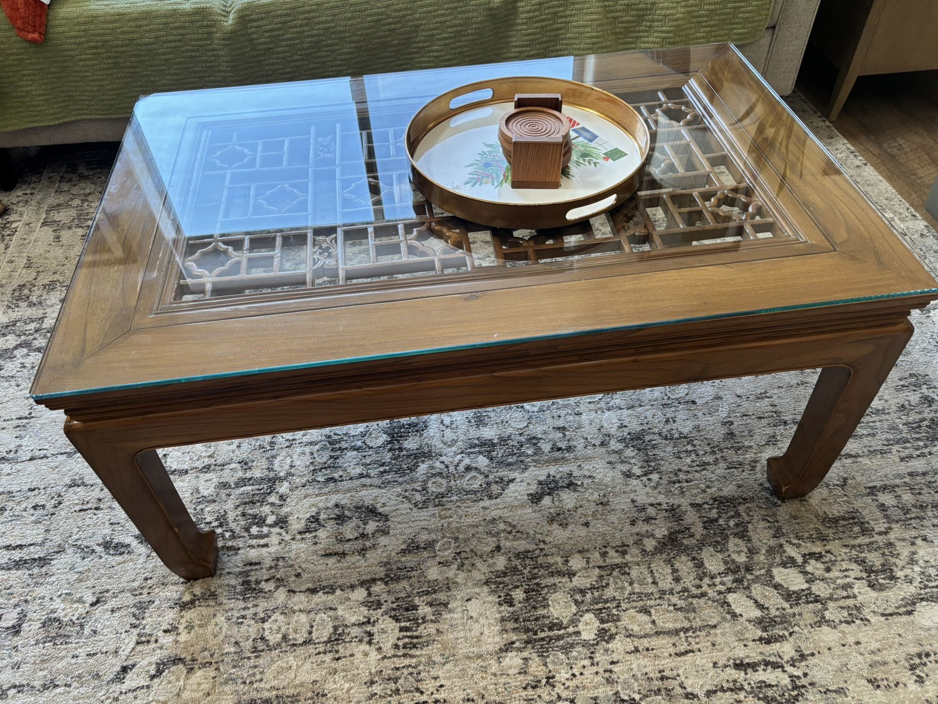 Coffee Table With Glass Top